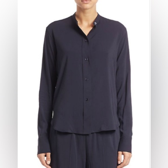 HELMUT LANG The Shrunken Button Blouse - Picture 3 of 13